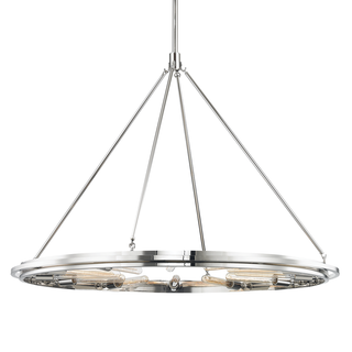 Chambers Chandelier Polished Nickel