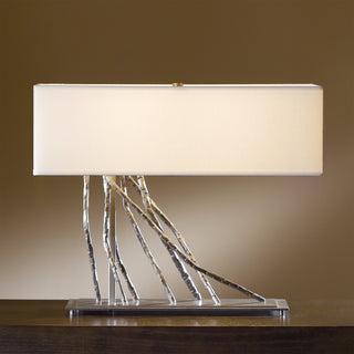 Brindille Table Lamp Vintage Platinum / Natural Anna Shade (SF)