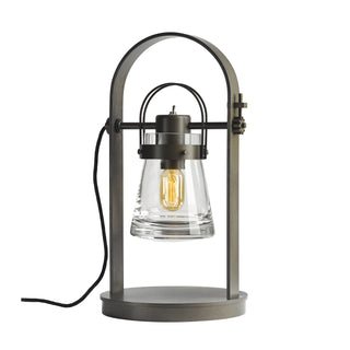 Erlenmeyer Table Lamp Dark Smoke / Clear Glass (ZM)