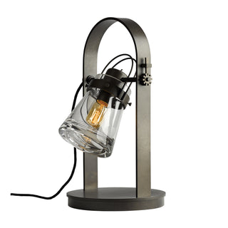 Erlenmeyer Table Lamp Dark Smoke / Clear Glass (ZM)