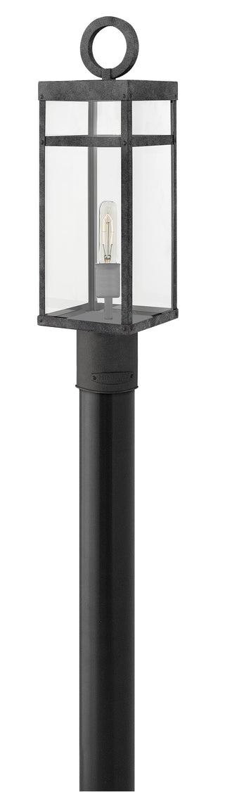 Porter Large Post Top or Pier Mount Lantern In Black Finish