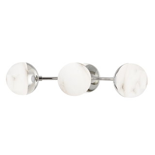 Saratoga Wall Sconce Polished Nickel