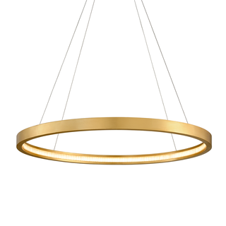Jasmine Chandelier In Gold Leaf Finish