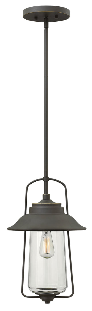Belden Place Medium Hanging Lantern In Light Bronze Finish