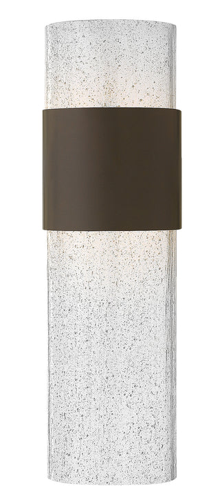 Horizon Medium Wall Mount Lantern In Dark Bronze Finish