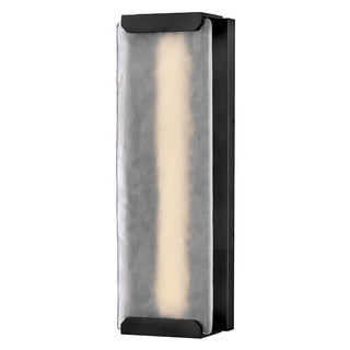 Zayde Large Wall Mount Lantern in Black