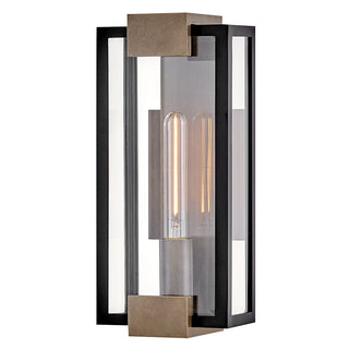 Bergen Small Wall Mount Lantern in Black