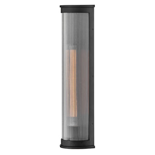 Bluffton Large Wall Mount Lantern in Black