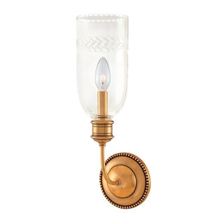 Lafayette Wall Sconce Aged Brass