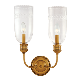 Lafayette Wall Sconce Aged Brass