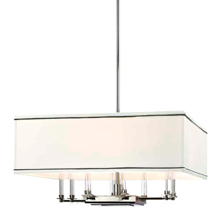 Collins Chandelier Polished Nickel