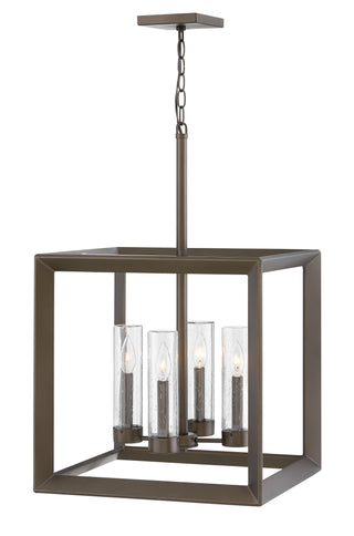 Rhodes Large Single Tier 12v In Light Bronze Finish