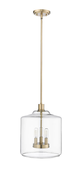 Asheville 3-Light Pendant light Modern Gold