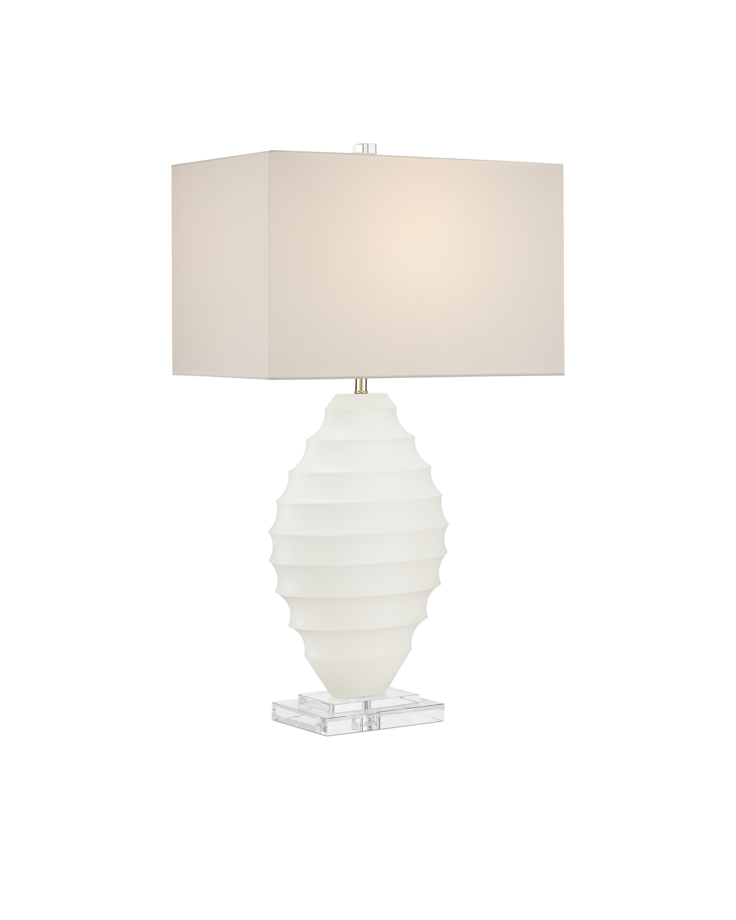 Abbeville White Table Lamp