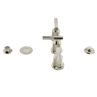 Convergent Bidet Faucet in Polished Nickel