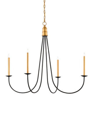 Ogden Black Chandelier