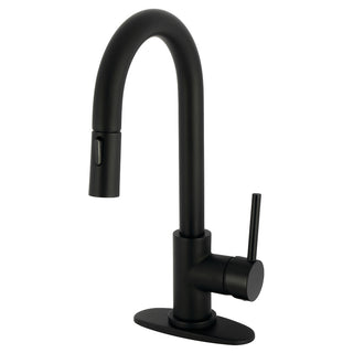 Concord Bar Prep Faucet in Matte Black