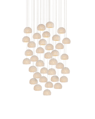 Virtu 36-Light Round Multi-Drop Pendant