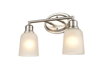 Amberle 2-Light Vanity Brushed Nickel