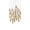 Glace Mirror 36-Light Round Multi-Drop Pendant