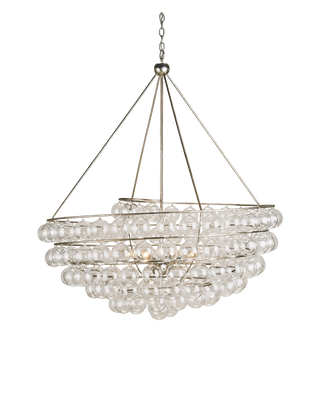 Stratosphere Silver Chandelier