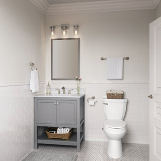 Verlana 3-Light Vanity Brushed Nickel