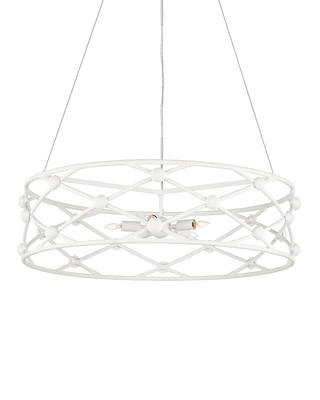 Sefrou White Chandelier