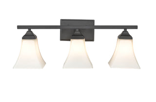 3-Light Vanity Matte Black