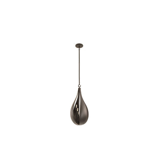 Bali 5-Light Pendant in Black Cashmere Black Cashmere