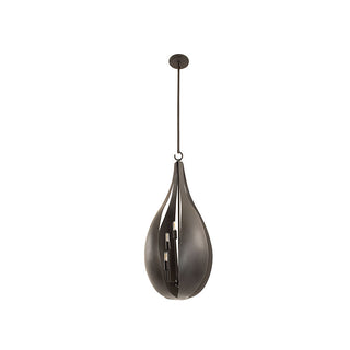 Bali 6-Light Pendant in Black Cashmere Black Cashmere