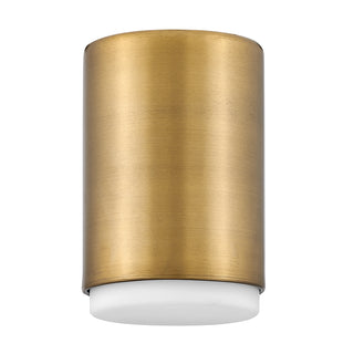 Cedric Extra Small Flush Mount in Lacquered Brass