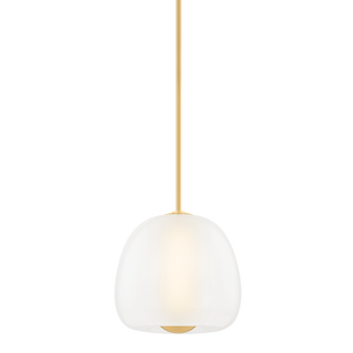 SCRANTON Pendant with Aged Brass Finish