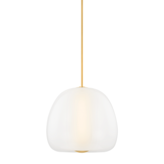 SCRANTON Pendant with Aged Brass Finish
