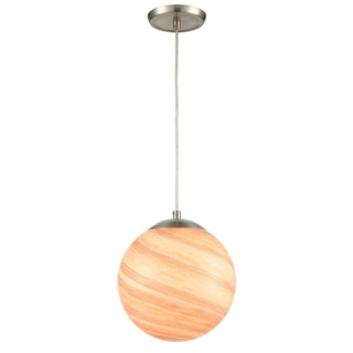 Planetario 10'' Wide 1-Light Mini Pendant - Satin Nickel