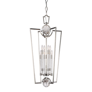 Waterloo Lantern with Polished Nickel Finish