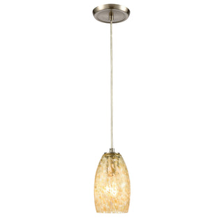 Golden Pasture 5'' Wide 1-Light Pendant - Satin Nickel