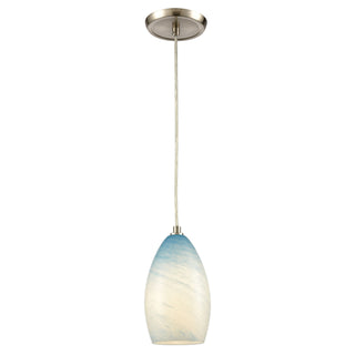 Planetario 5'' Wide 1-Light Mini Pendant - Satin Nickel