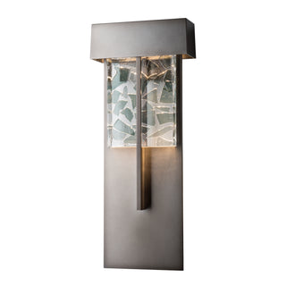 Shard XL Outdoor Sconce Coastal Dark Smoke / Clear Glass with Shards (YP)