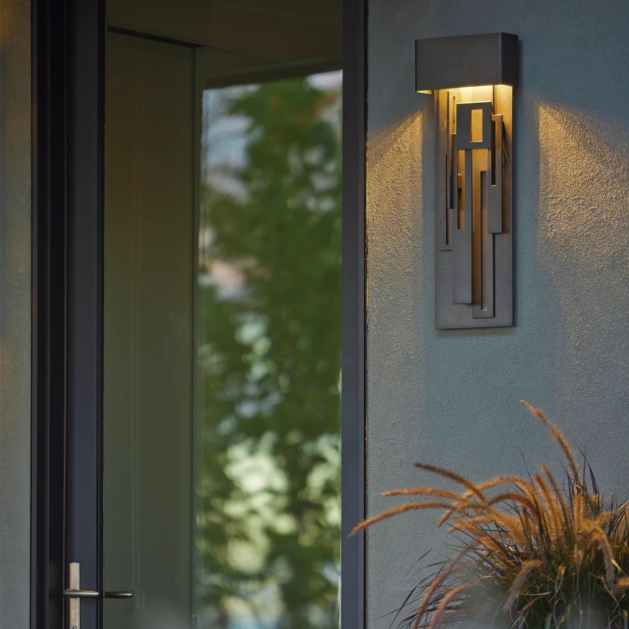 Collage Large Dark Sky Friendly LED Outdoor Sconce