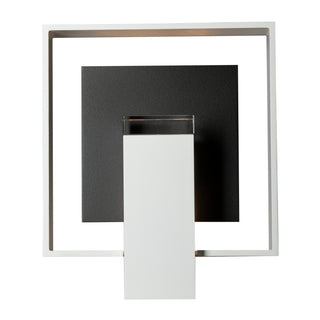 Shadow Box Outdoor Sconce Coastal White / Coastal Black / Clear Glass (ZM)