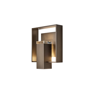 Shadow Box Outdoor Sconce Coastal Bronze / Coastal Bronze / Clear Glass (ZM)