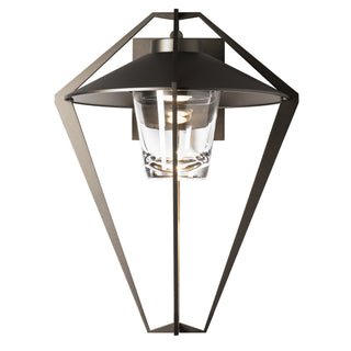 Stellar Small Outdoor Sconce Coastal Oil Rubbed Bronze / Clear Glass (ZM)