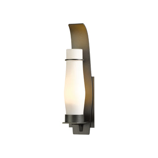 Sea Coast Outdoor Sconce Coastal Dark Smoke / Opal Glass (GG)