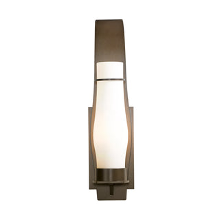 Sea Coast Large Outdoor Sconce Coastal Bronze / Opal Glass (GG)