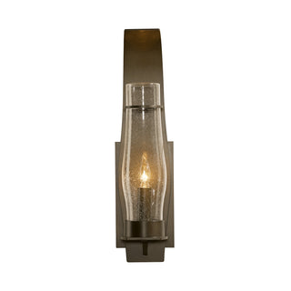 Sea Coast Large Outdoor Sconce Coastal Bronze / Seeded Clear Glass (II)