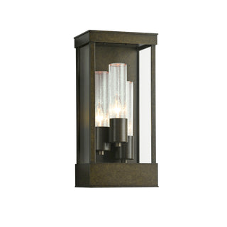 Portico Outdoor Sconce Coastal Bronze / Seeded Clear Glass (II)