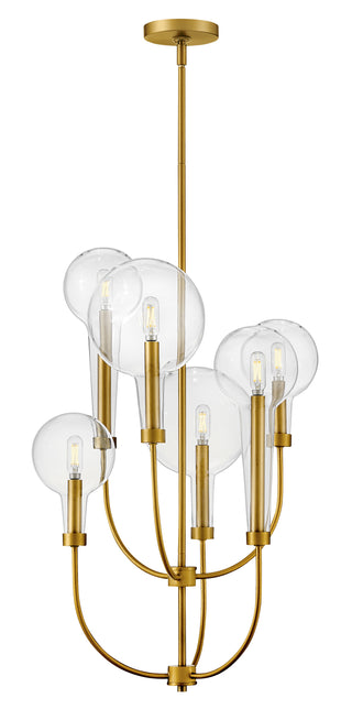 Alchemy Large Pendant In Light Brass Finish