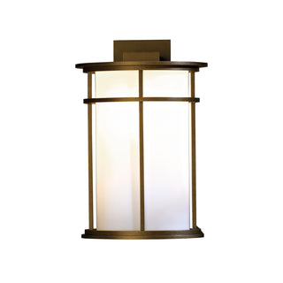 Province Large Outdoor Sconce Coastal Bronze / Opal Glass (GG)