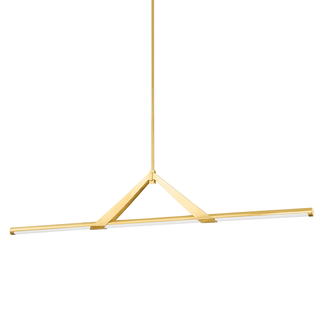 Jonas Linear Aged Brass