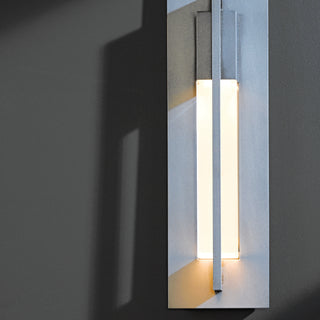 Axis Small Outdoor Sconce Coastal Burnished Steel / Clear Glass (ZM)